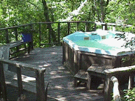 Outdoor hot Tub